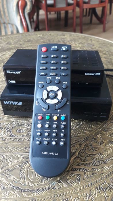 Nowy pilot i dekoder DVB-T