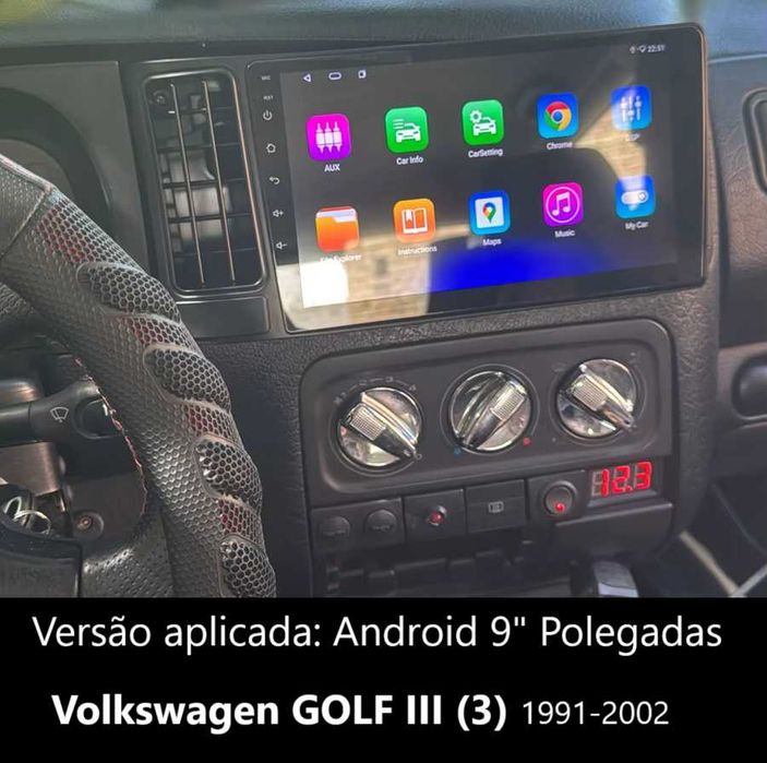 Rádio 2DIN • Volkswagen VW GOLF Mk3 / Mk4 • Android [4+64GB]