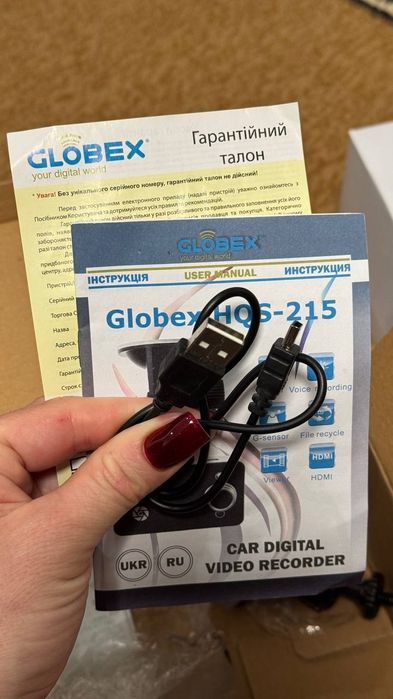 Відеореєстратор Globex HQS-215