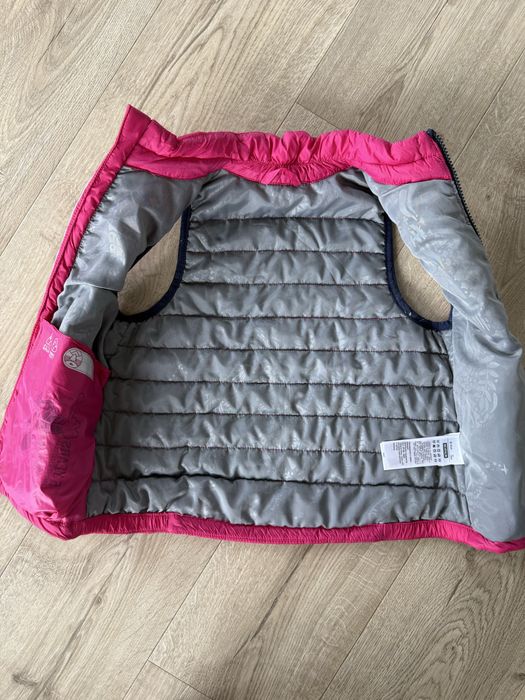 Bezrękawnik ocieplacz dla dziewczynki 116 Decathlon