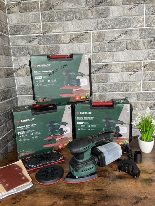 Шліфмашинка, ексцентрикова, шліфмашина эксцентриковая Parkside