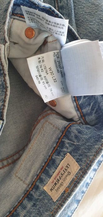 Calças de ganga Levi’s Modelo 502  30x32 - Originais