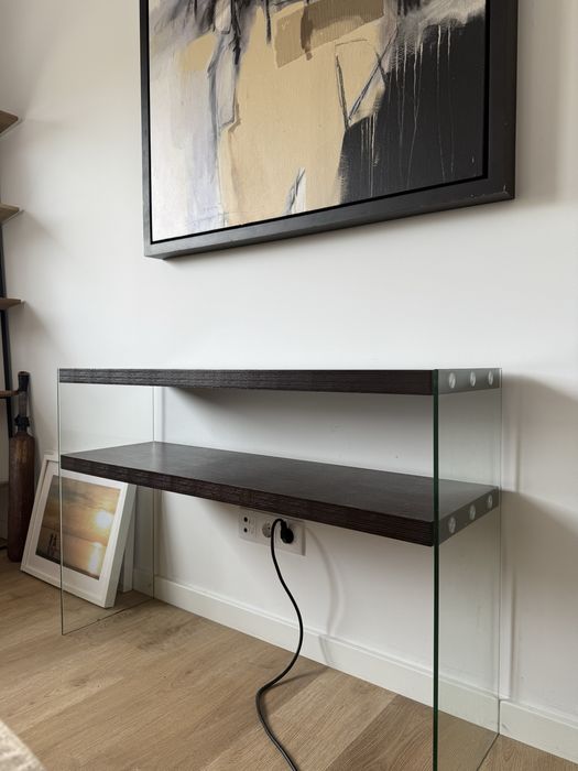 Aparador AREA madeira e vidro