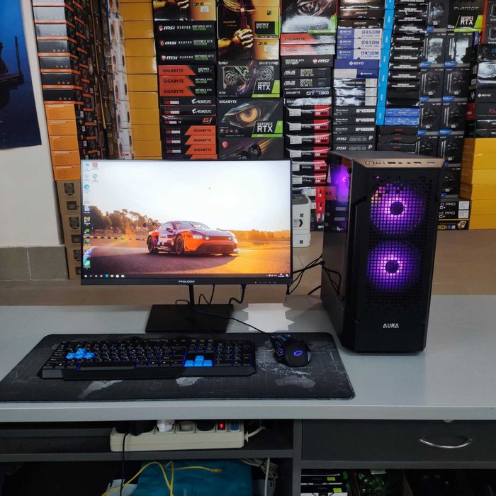 Ігровий Компютер Ryzen 5 5500, 16GB DDR4, MSI GTX 1070Ti 8GB, SSD480GB