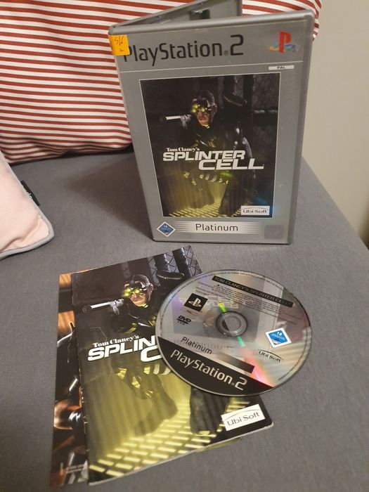 Gra gry ps2 playstation 2 Tom Clancy's Splinter Cell Platinum