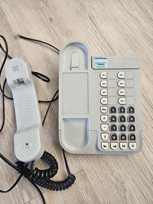 Telefone fixo com fio