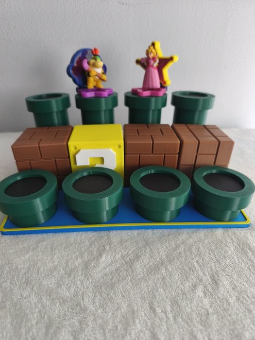 Expositor Gamer Retro para Colecionáveis e Decoração Setup