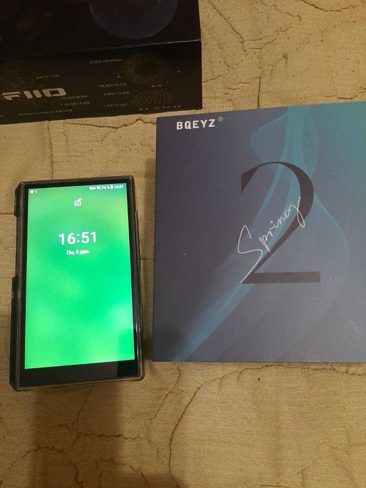 Аудіоплеєр FiiO M11S Black + 500ГБ карта памяті