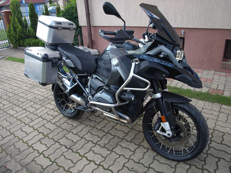 BMW R1200 GS Adventure ADV Triple Black Keyless ESA 2017 rok VAT