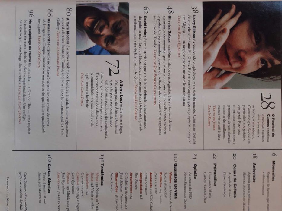 Revista do Expresso Maio 2000