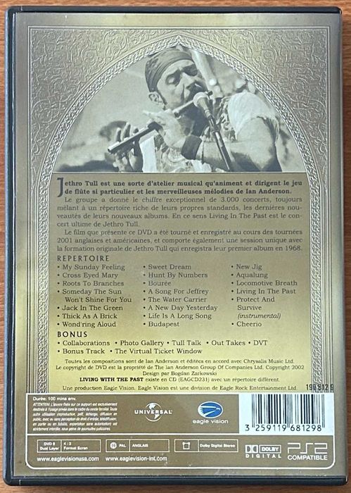 Jethro Tull - Living in the past - Film / concert - 2001 - DVD