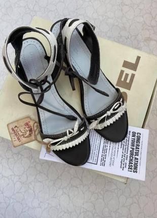 Шикарные и мега удобные КОЖАНЫЕ итальянские босоножки Дизель