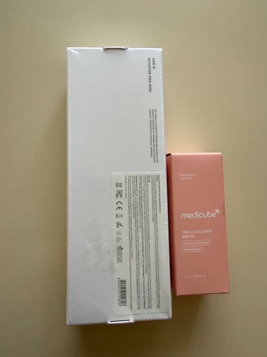 Medicube mini пристрій для обличчя разом із сироваткою (новий/оригінал