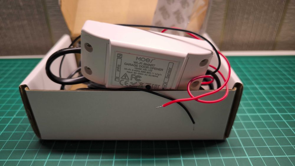 Sterownik do bramy garażowej / wjazdowej MOES WiFi SmartHouse