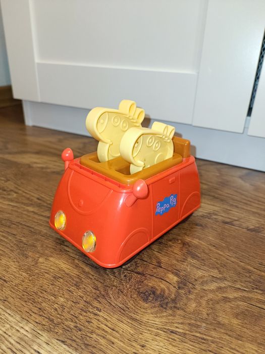 Toster świnka Peppa samochodzik interaktywny