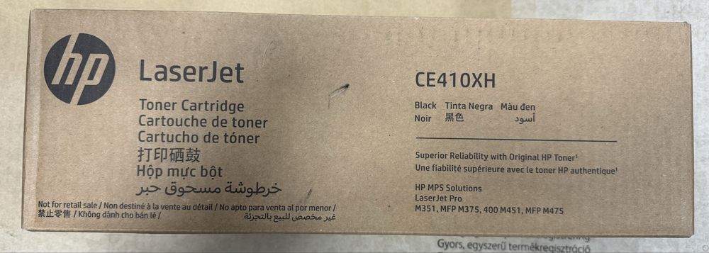 Toner HP CE410XC