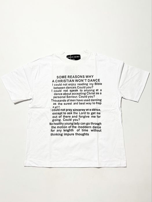 футболка ERD cross Enfants Riches Deprimes White T-Shirt
