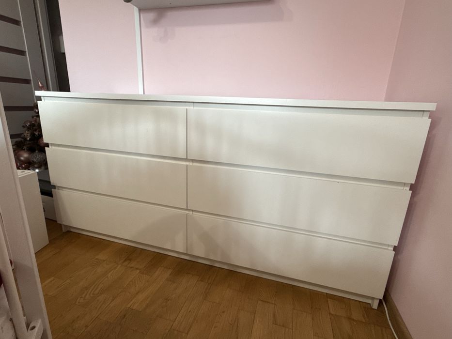 Komoda MALM IKEA 6 Szuflad