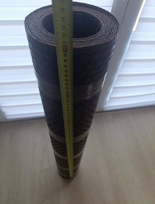 Oslona balkonowa technorattan  1,10x5,90