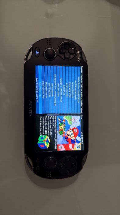 PS vita oled com jogos instalados muito bom estado