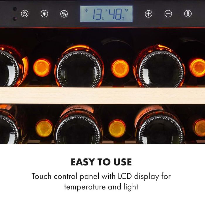 Nowa Winiarka Chłodziarka Lodówka na Wino Klarstein Vinovilla Onyx