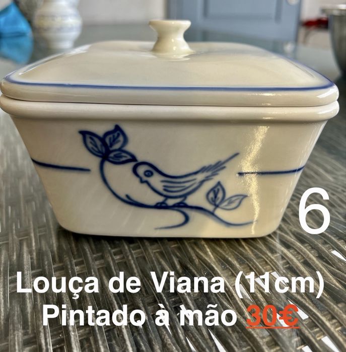 8 peças de Louça de Viana