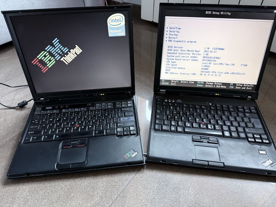 Lenovo IBM T40 IBM T61 na części