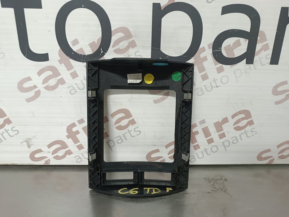 Moldura da Consola Central / Rádio / Aro CITROËN C6 - 9644707777