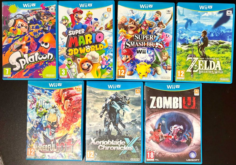 JOGOS Nintendo Wii U || Portes Grátis  || Ler Descrição↓