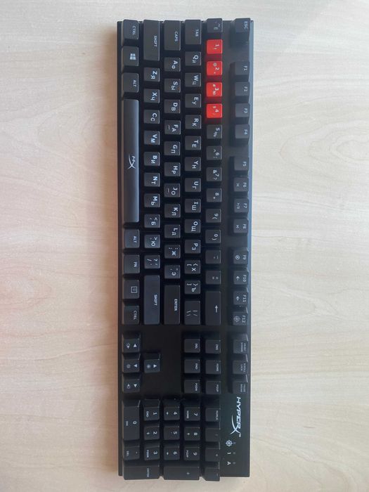 Клавіатура дротова HyperX Alloy FPS Cherry MX Blue