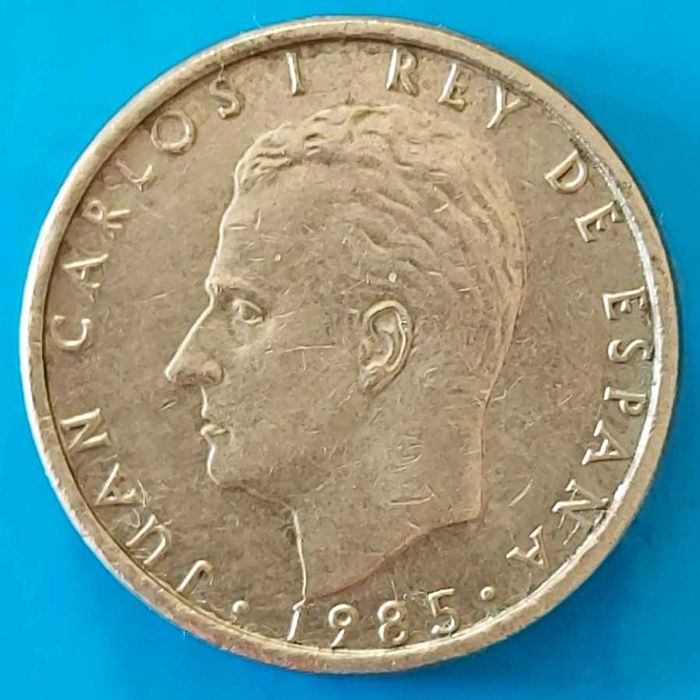 100 Pesetas de 1985, Espanha, Rei Juan Carlos I