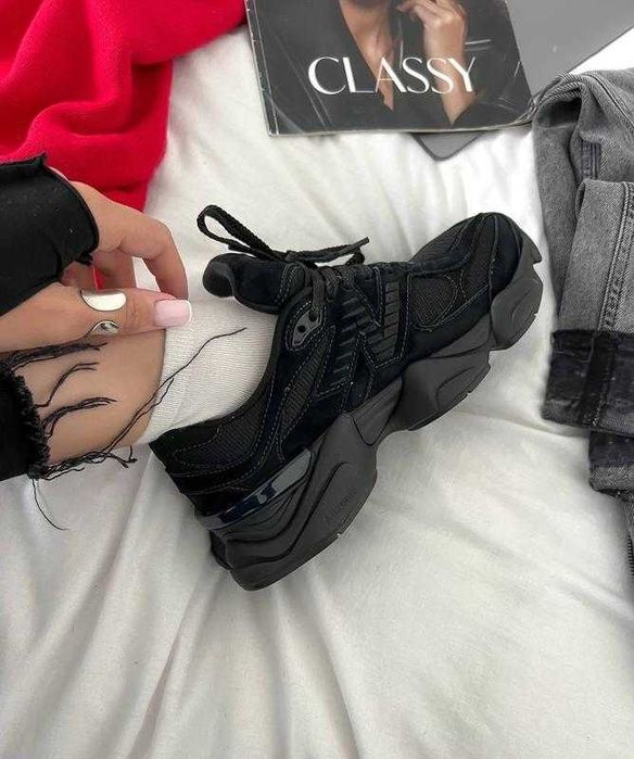 ‼️Останній 36 Розмір‼️Кроссовки Женские New Balance 9060 Black/Кросівки Нью Беланс/Жіночі NB