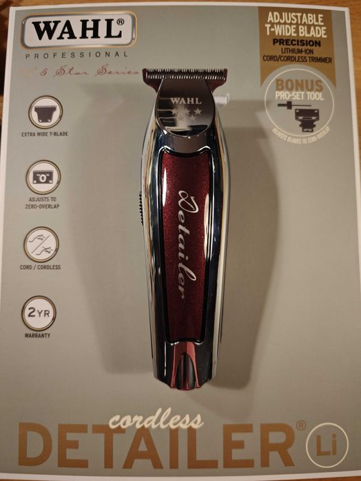 Profesjonalny trymer do włosów Wahl 8171 Detailer bezprzewodowy