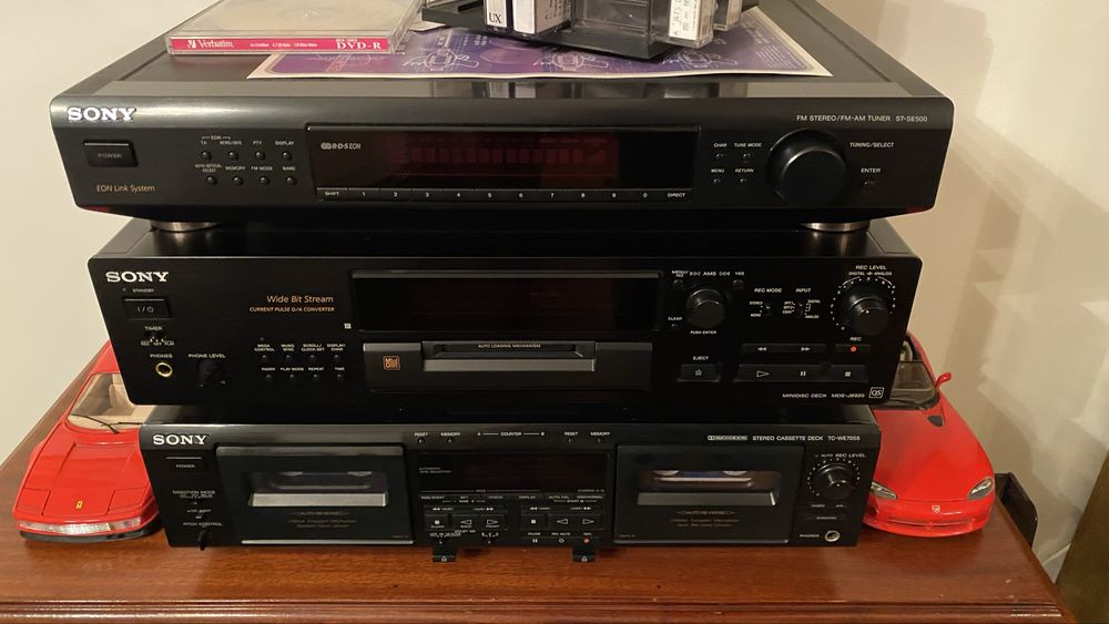 Sistema Hifi Sony QS + Colunas Bose+Sub Woofer