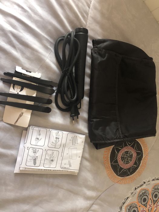 Modelador e alisador de cabelo