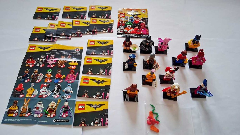 71017 The LEGO Batman Movie 1 Series Treze Minifiguras colecção novas