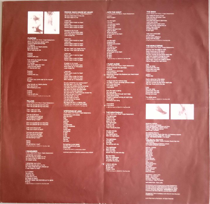 Julee Cruise - - - - - Floating Into the Night - - - - - LP