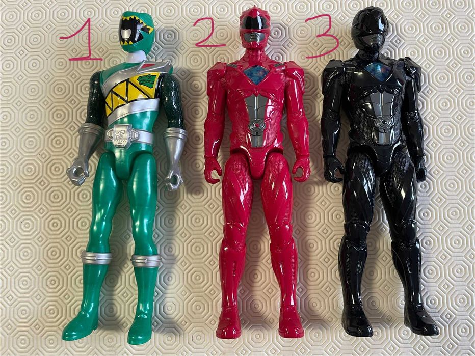 Figuras de Ação - Bonecos 30cm POWER RANGERS
