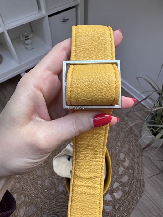 Torebka bucket koszyk obag brush żółta