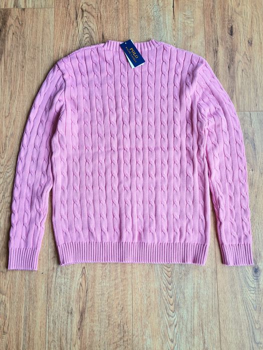Sweter damski różowy/liliowy Ralph Lauren  roz. S