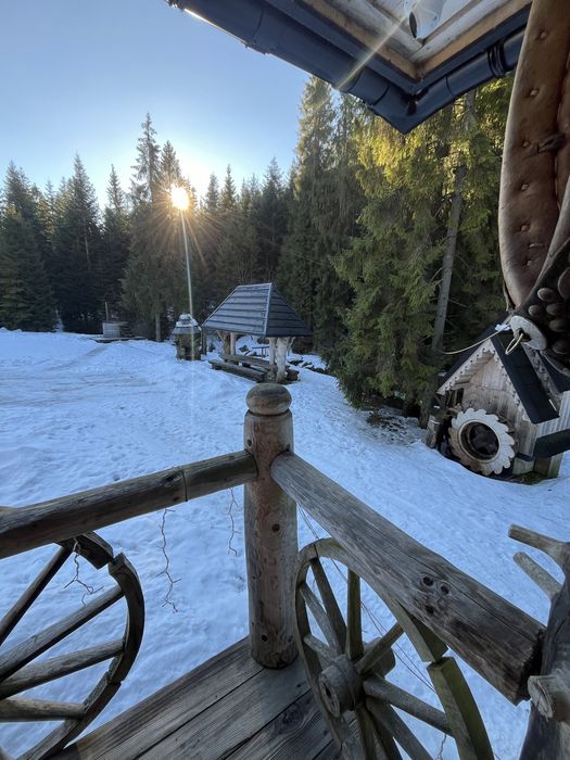 ŚWIETA, SYLWESTER, Ferie Zimowe domek z balia