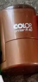 Оснастка, штамп для круглой печати COLOP printer R40