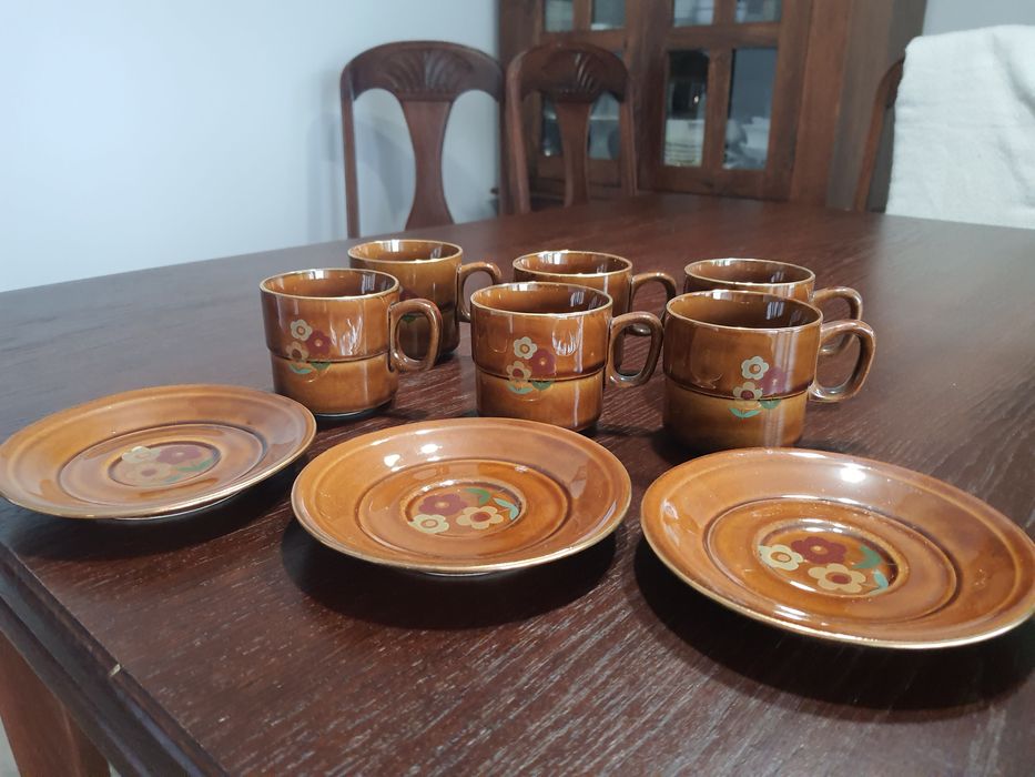 Zestaw porcelany tułowice, filiżanki, antyki