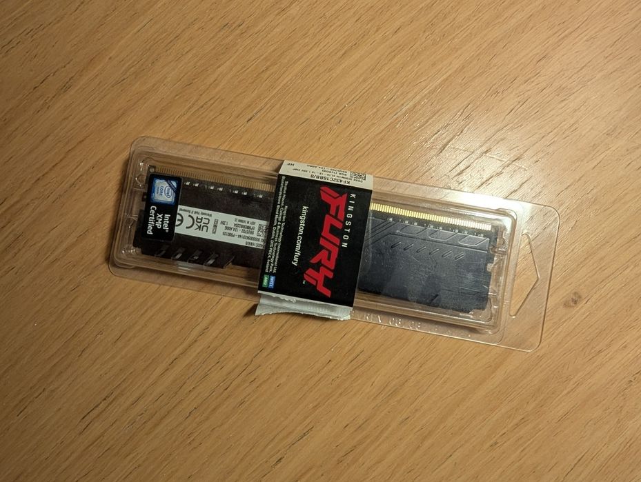 Kingston FURY Beast Black 8GB DDR4-3200 оперативна пам'ять