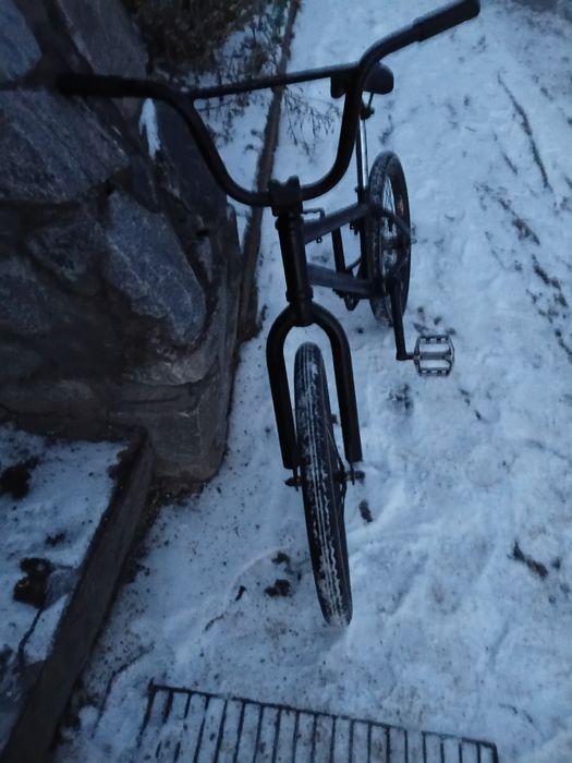 велосипед бмх кастом на ходу