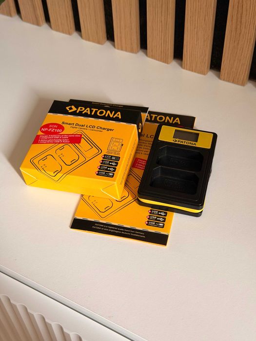 PATONA Smart Dual Ładowarka podwójna do Sony NP-FZ100 *stan bardzo dobry*
