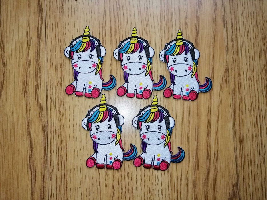 Lote 5 Remendos / Patch Unicórnio64297810015745122