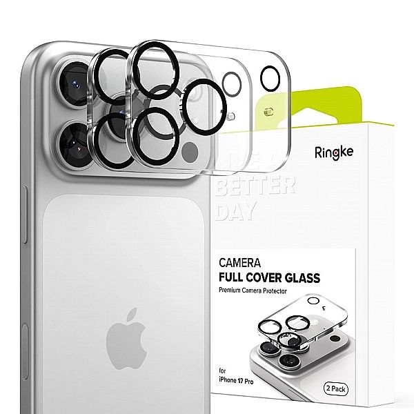 Osłona aparatu Ringke Camera Full Cover 2-pack na iPhone 17 Pro - czar