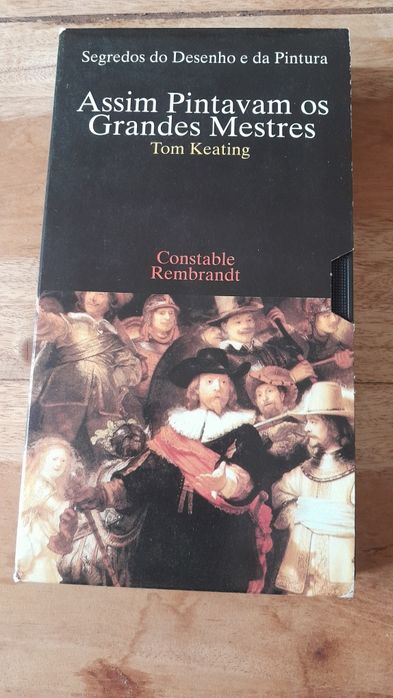 DVD's Segredos do desenho e da pintura- Assim pintavam os grandes mest