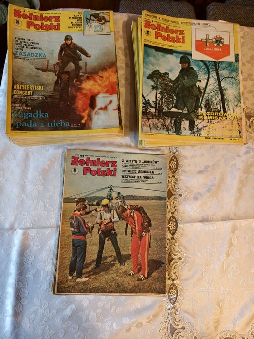 Zestaw czasopism „Żołnierz Polski” – 82 numery